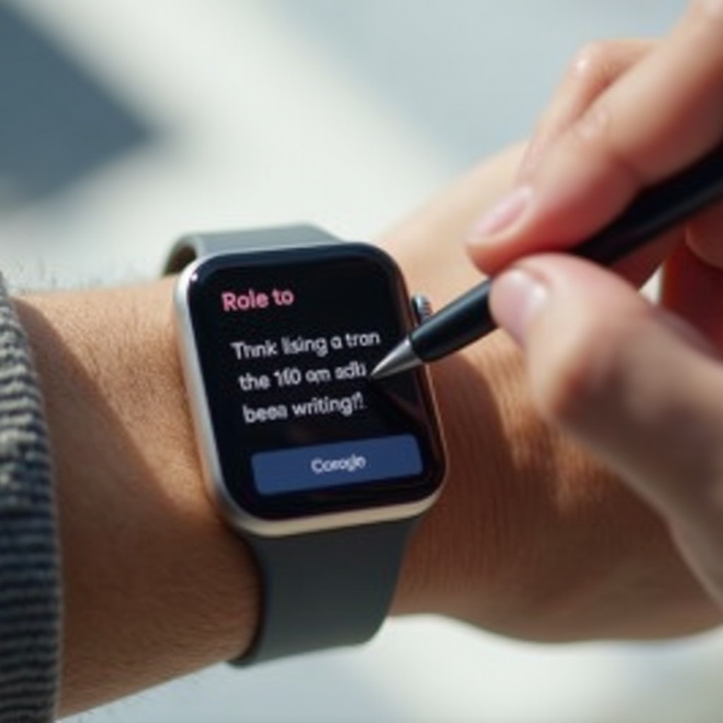 smartwatch mit schreibfunktion