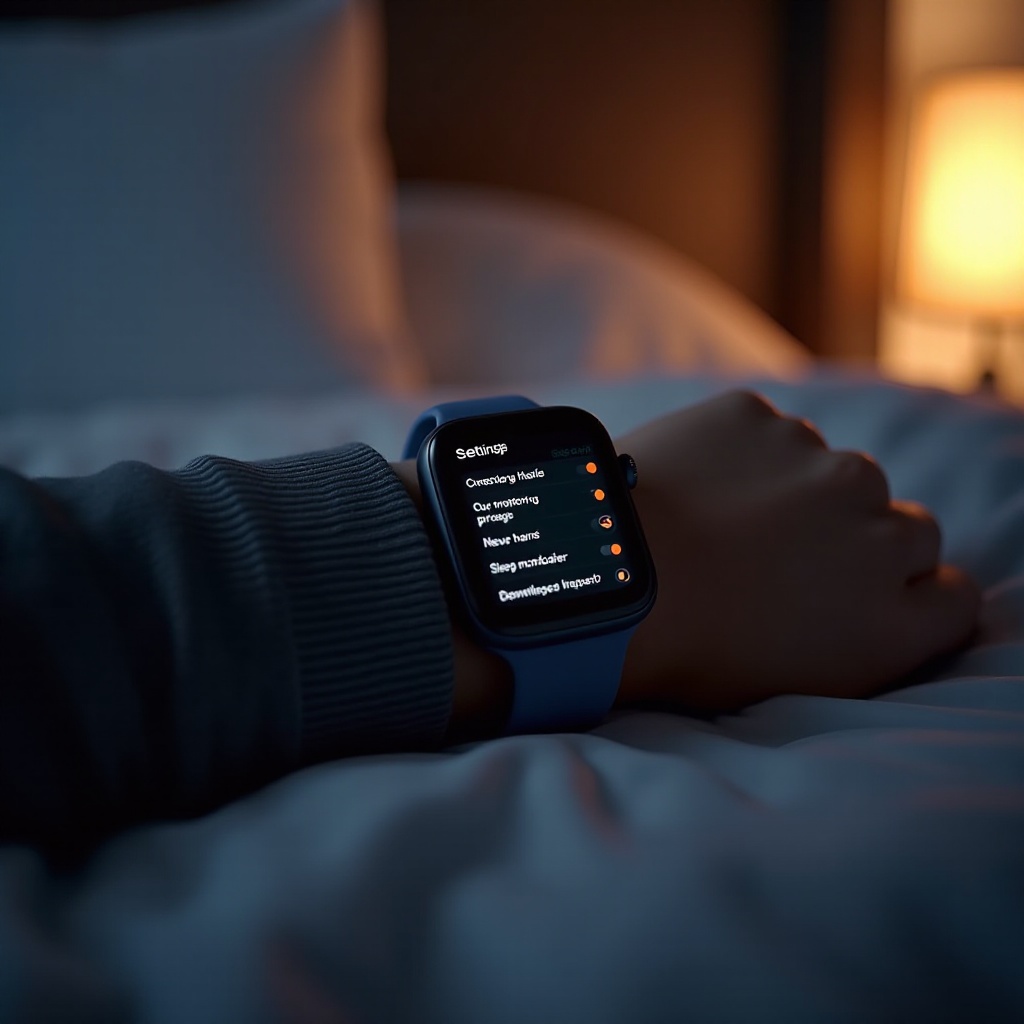 smartwatch schlafüberwachung einstellen