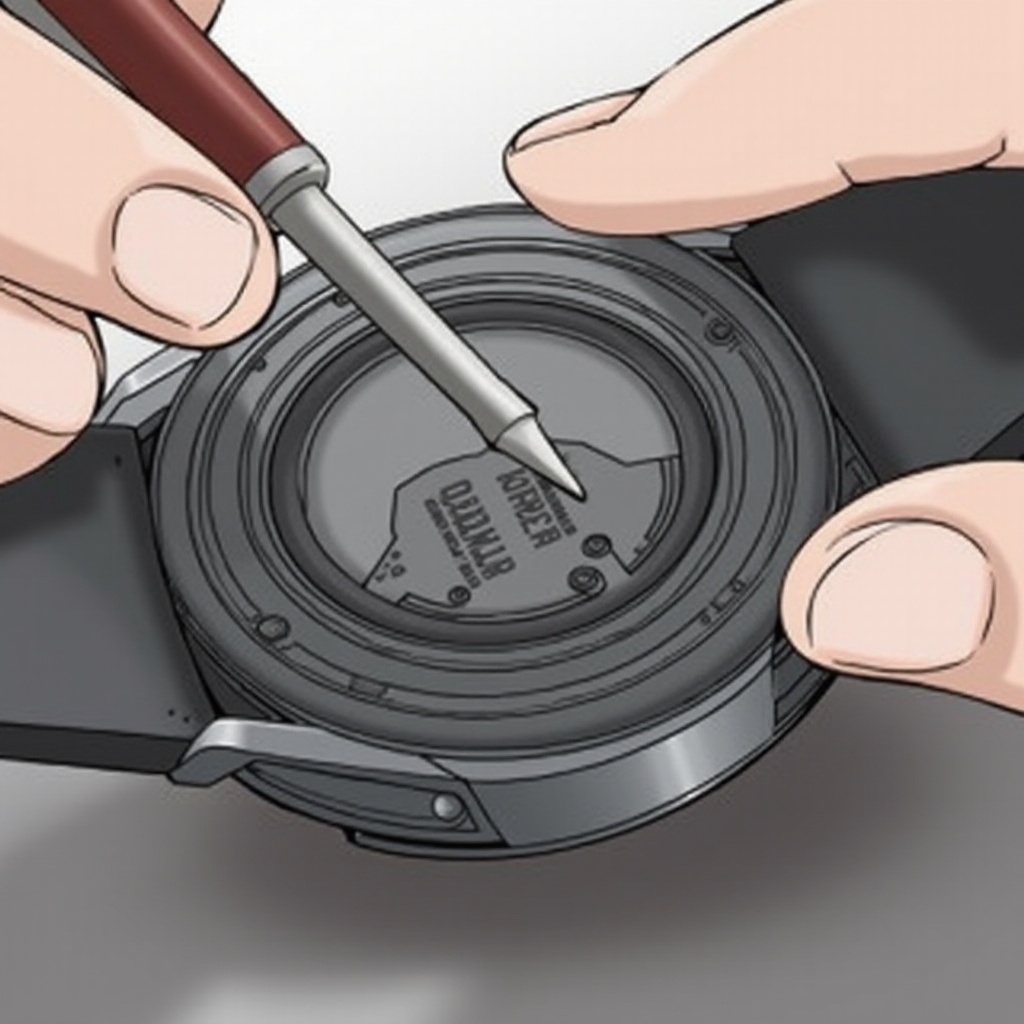 samsung smartwatch akku wechseln