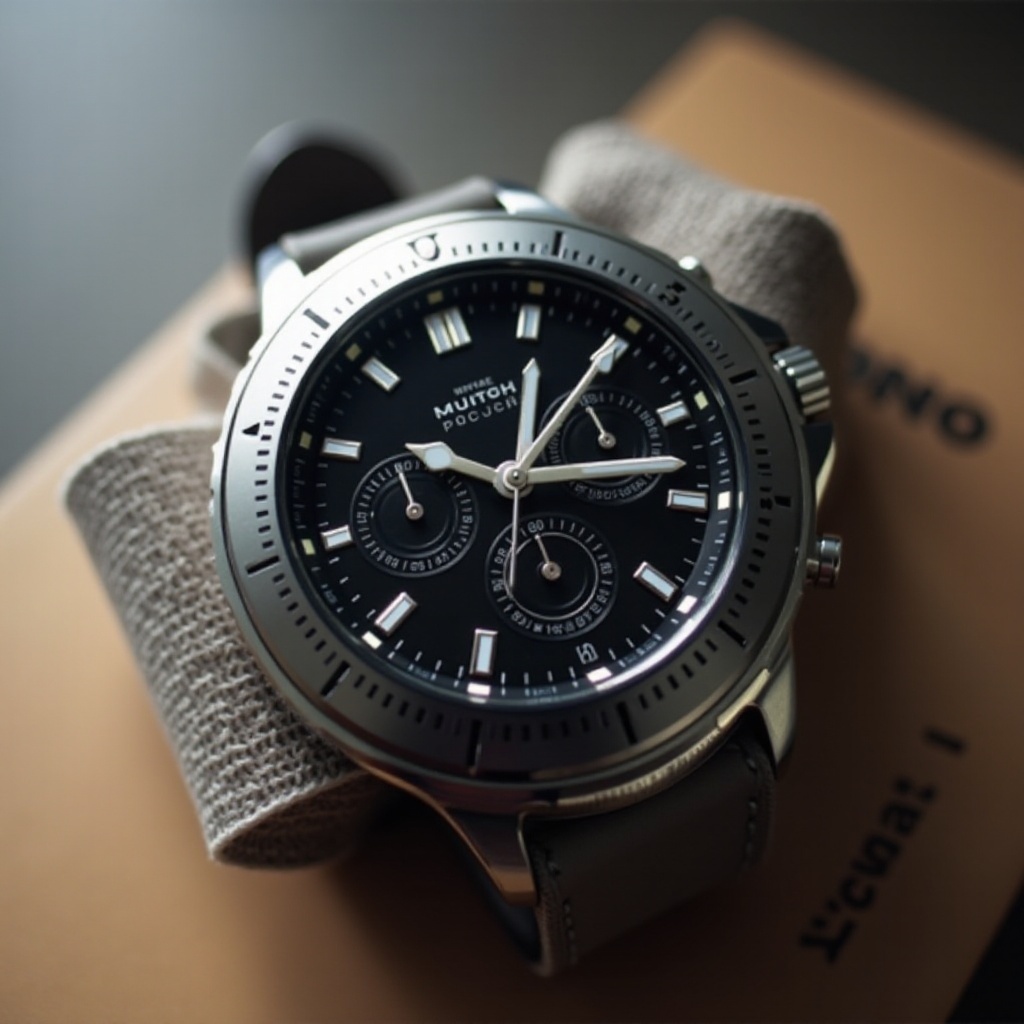 smartwatch mit zifferblatt