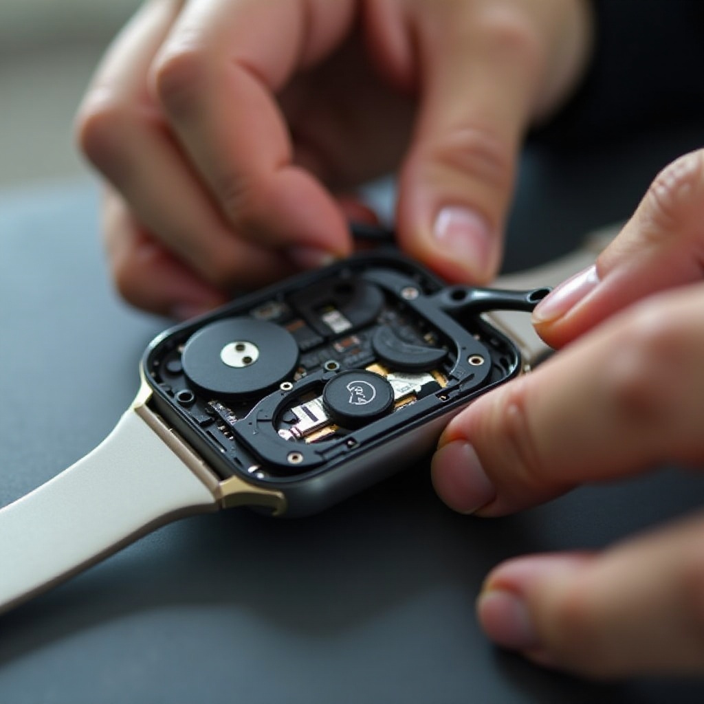 smartwatch akku wechseln