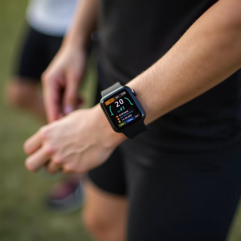 smartwatch schrittzähler einstellen