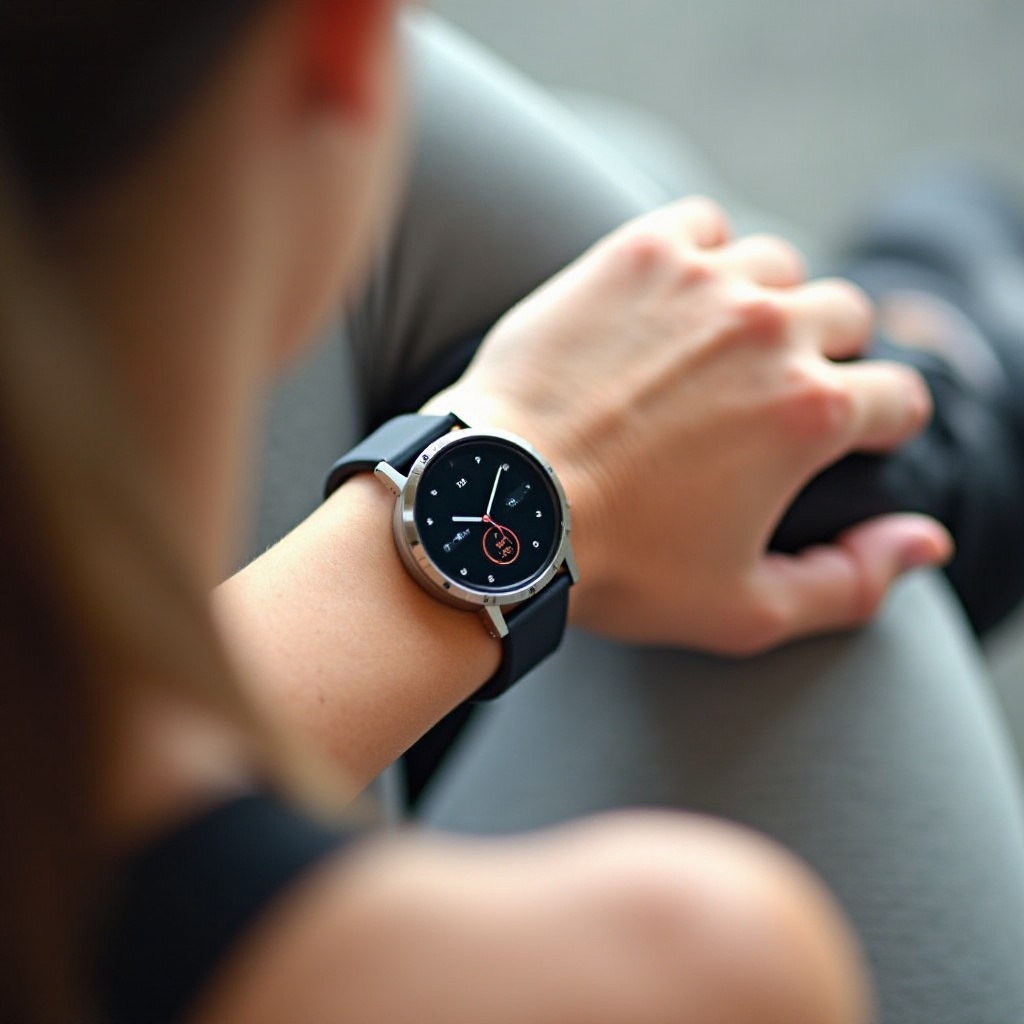 smartwatch mit zeiger