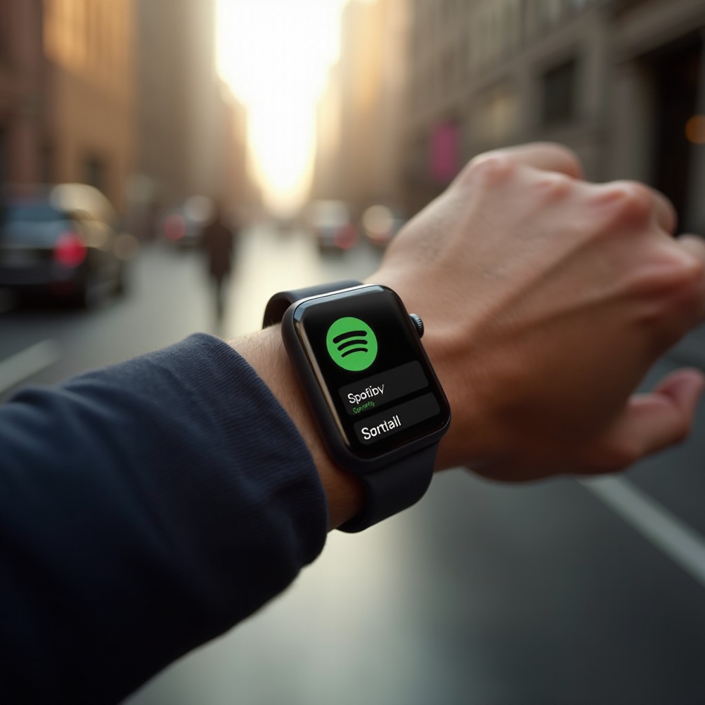 smartwatch mit spotify