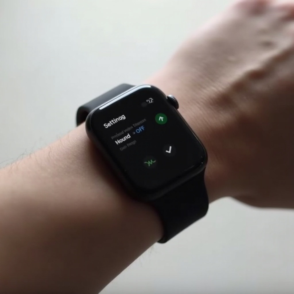 smartwatch ton ausschalten