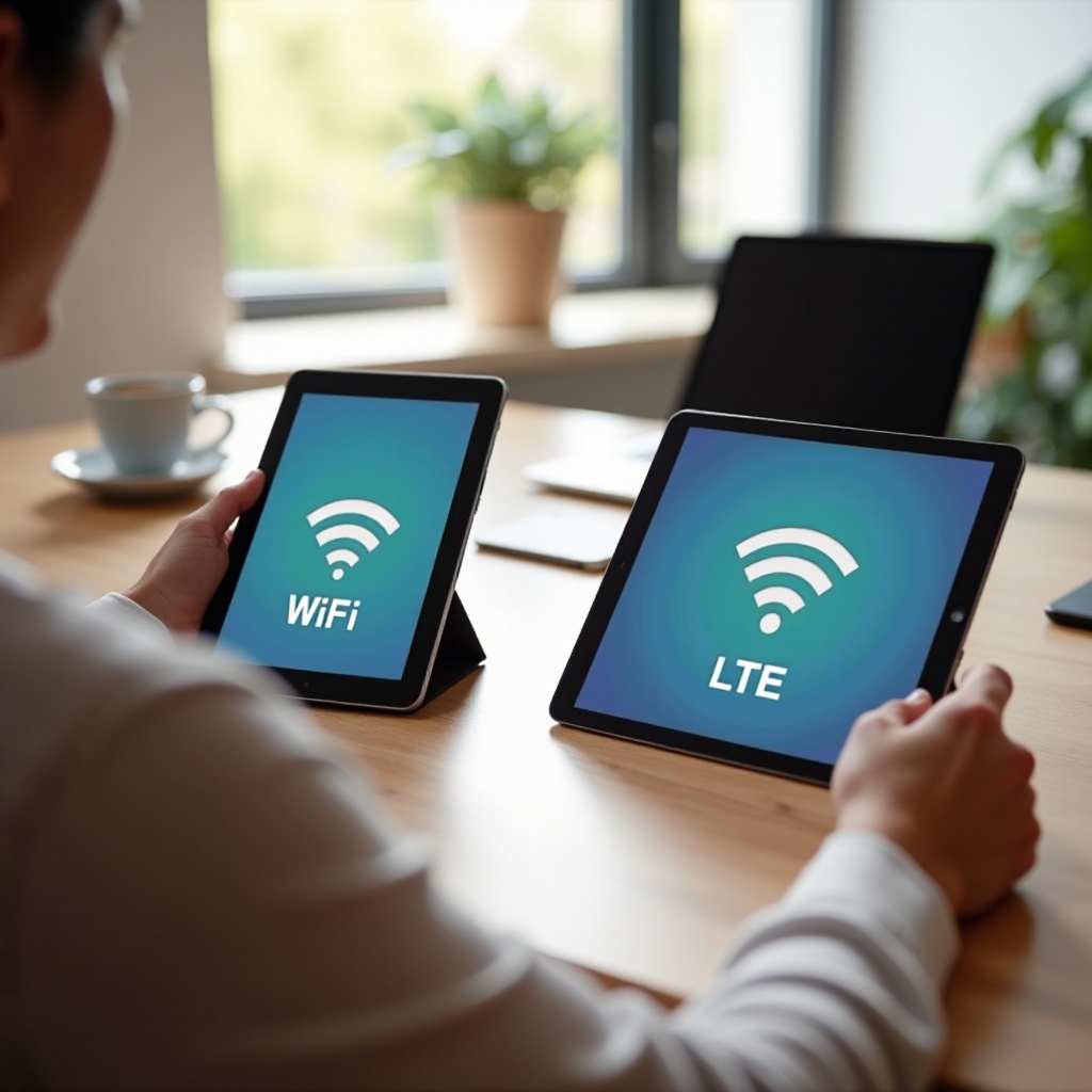 tablet mit wifi oder lte